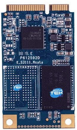 SIMPLETEK - Interne mSATA SSD mit 64 GB | mSATA 6 Gbit/s, MLC-TLC-Technologie | Für Notebook und PC (Generalüberholt)