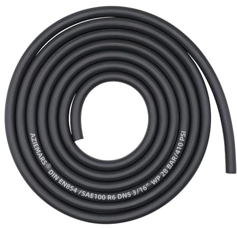 3 Mètres Tuyau de Carburant Ø 5mm Tuyau Durite D'essence 5mm Durite Essence pour Petits Moteurs, Moto, Voiture, Scooters, Camion