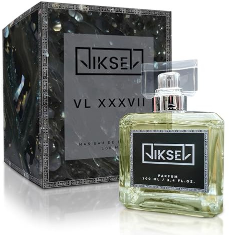 Viksel Herren Parfüm - Eau de Toilette für Herren Würzigen, Zitronigen, Holzigen noten Duft (Ingwer, Bergamotte, Mandarine, Maninka, Lavendel, Leder, holzige Noten) VL XXXVII,100 ml