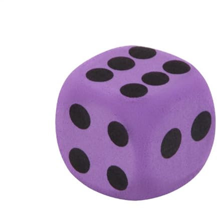 Riesige Schaumstoffwürfel – Große Jumbo Würfel Würfel Ball Game Schaumstoff | große quadratische Blöcke bunt sortiert wiederverwendbar | Riesen-tragbare Würfel speziell für Klassenzimmer,
