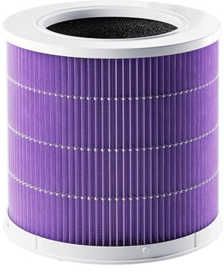 Xiaomi Smart Air Purifier 4 Compact Filter Pro, HEPA & Aktivkohlefilter, 99,97% Partikelentfernung, Smart Control via Mi Home App, Leiser Betrieb