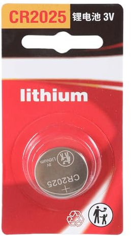 TOWARDSNAN Button Battery,3V Lithium Coin Battery CR2025 for Household Electronics, Car Key, Remote Controls Not Rechargeable