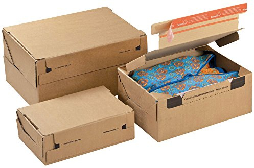 ColomPac 30000281 Return Box, 300 x 200 x 150 mm, braun