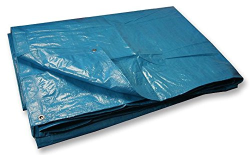 DURATOOL D00068 Polyethylene Tarpaulin, 24ft x 18ft