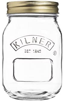 Kilner - Einmachglas - Einweckglas - Glas mit Prägung - 500 ml