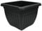 Whitefurze G07S40 40cm Square Athens Planter - Black