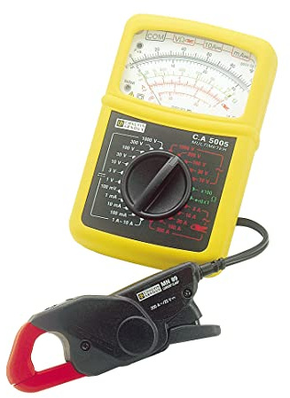 Chauvin arnoux p01196523 F 5005 multimetro analogico con mini pinza MN 89 e valigetta