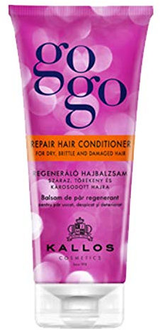 Kallos GOGO Regenerierendes Haarbalsam für trockenes, brüchiges und geschädigtes Haar, 200 ml