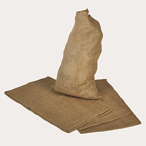 Lot de 10 sacs en toile de jute 65 cm x 135 cm POMMES DE TERRE sac Céréales Sac Sac de 100 kg fassend