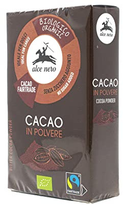 CACAO AMARO BIOLOGICO IN POLVERE 75 GRAMMI ALCE NERO (1000032902)