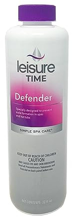 Leisure Time B Spa Stain and Scale Control Defender, Protects from Scale Formation & Stains, Compatible with Various Sanitizers, 2lbs