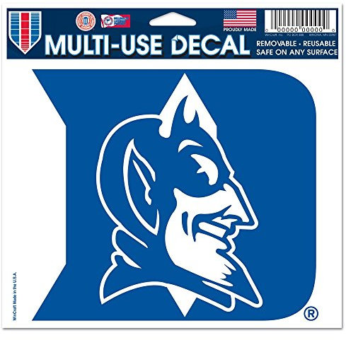 Wincraft NCAA Mehrzweck-Aufkleber, Unisex-Erwachsene, blau, 5 x 6