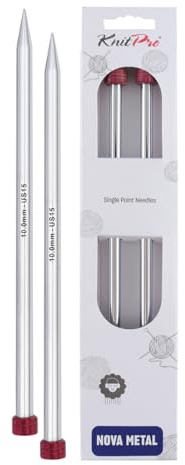 KnitPro Nova Lange Nadeln 10 (25cm) | 10mm