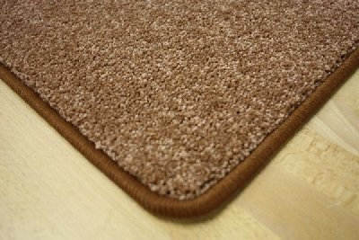 Velour Teppichboden Chic terra (38), gekettelt 80 x 200cm