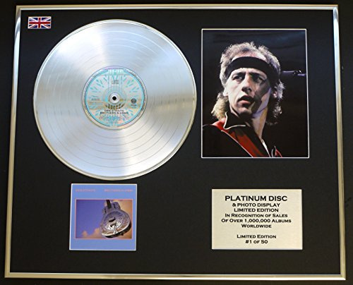 EC Dire Straits/Platin Schallplatte/Record/ & Foto-Darstellung/Limitierte Edition/Brothers IN ARMS