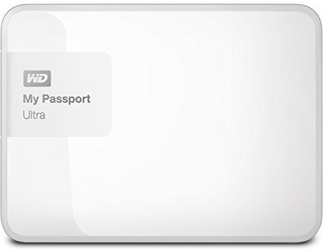 Western Digital My Passport Ultra 1TB Disque Dur Externe 1000 Go Blanc - Disques durs externes (1000 Go, 3.0 (3.1 Gen 1), Blanc)