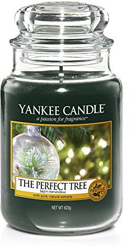 Yankee Candle Large Jar Scented Candle, The Perfect Tree, up to 150 Hour Burn Time
