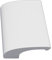 CC-Shopping - Mango de lujo - de aluminio con 2 tornillos de montaje (RAL 9016)