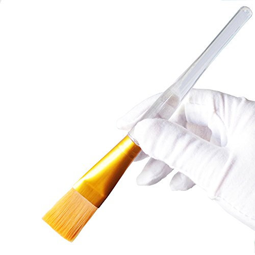 Angel Kiss Brosse pour masque facial - Applicateur de masque de brosses douces de qualité supérieure pour appliquer un masque à l'argile, un sérum pour les yeux ou des besoins de bricolage (1 paquet)