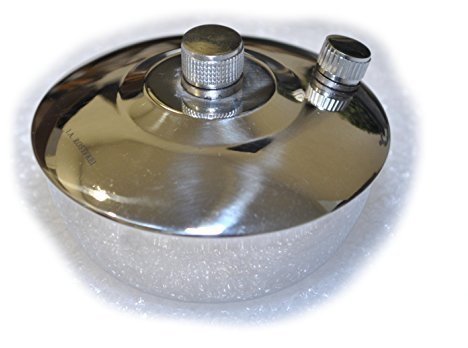 Spirituslampe rostfrei 18/8, Edelstahl