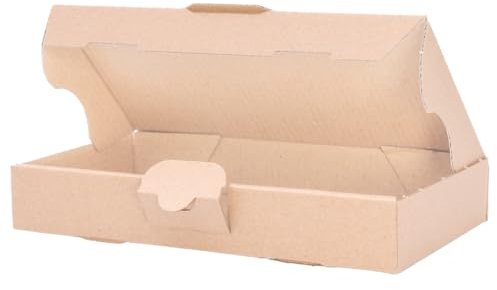 verpacking 100 Maxibriefkartons Maxibrief MB Braun - 225 x 145 x 35 mm- Versand Post Faltschachtel Versandschachtel Büchersendung - optimal geeignet für den Versand (Innenmaß 220 x 136 x 33 mm)
