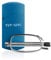 eye-spec Folding Reading Glasses with Slim Blue Case | Lightweight Foldable Spectacles for Men and Women Available in 7 Colours, 9 Lens Strengths (2.25)