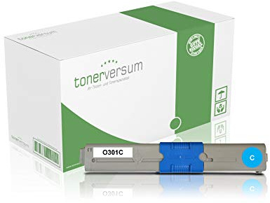 Toner kompatibel zu Oki 44973535 Cyan für C301 C301dn C321dn MC332dn MC342 MC342dn MC342dnw Laserdrucker
