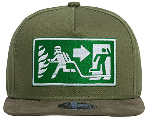 Feuerwehr - Dein Fluchtweg Mein Arbeitsweg - Snapback Cap Military Style retten löschen Bergen schützen Fanartikel Brandbekämpfer Navy