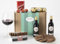 Burmont's Red Wine & Chocolate Gift Hamper - Two Small Red Wines, Joe & Seph's Popcorn, Cambrook Chocolate Almonds & Premium Chocolate Chip Biscuits - Hamper Exclusive To Burmont's