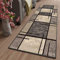 Tapis Couloir antiderapant Lavable Long Moderne Motifs Géométriques Tapis de Sol Cuisine pour Les Chambres Jeunes Adulte Fille Garcon ado, 40x100cm Color12