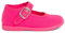 Pisamonas Scarpe Ballerine Cinturino Bambina Tela Fibbia Misurare 21 Colore Rosa Fluo