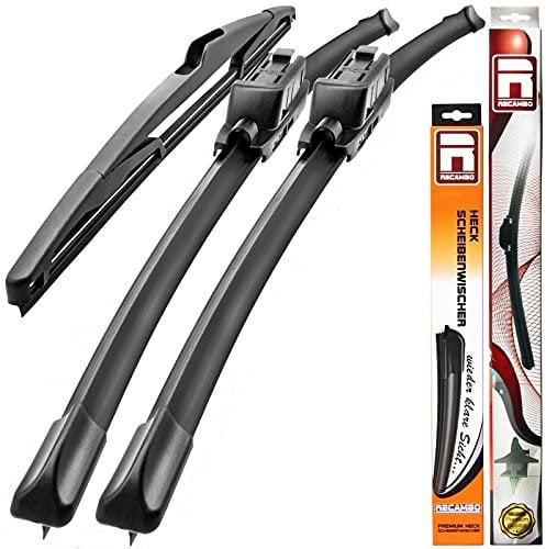 Recambo SCHEIBENWISCHER VORNE + HINTEN kompatibel für CITROEN C4 SPACETOURER | 2018> (3er Set: 750mm / 750mm / 350mm)