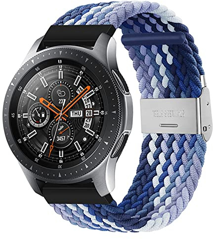Ersatzarmband Kompatibel mit Amazfit GTR Armband 22mm Nylon Sport Uhrenarmband für Amazfit GTR 47mm/GTR 3/GTR 3 Pro/GTR 2e 22mm Ersatzarmband mit Metall Schließe
