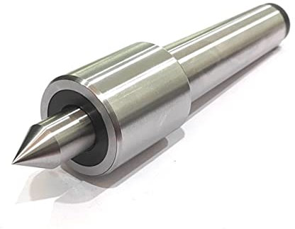 Small Slim Body Precision revolving Live Center for Conventional Lathe Machines Under 10 Micron Run-Out & 1500-1800 RPM (MT3)