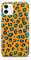 iCaseDesigner Animal Print Phone Case Compatible with iPhone 11 Pro. 6. Orange & Teal Leopard