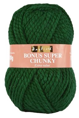 Sirdar Hayfield Bonus Super Chunky, verde botella (839), 100 g