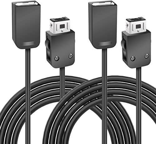 Toxaoii 6FT Extender Power Cord for NES SNES Classic Mini Controller Wii & Wii U Extender Cord Game Accessories(2pack)
