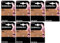 7 x Duracell 364 Silver Oxide (7 Ampoules de 1 Batterie) 7 Piles