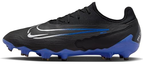 NIKE Phantom GX PRO FG, Sneaker Uomo, Black/Chrome-Hyper Royal, 42 EU