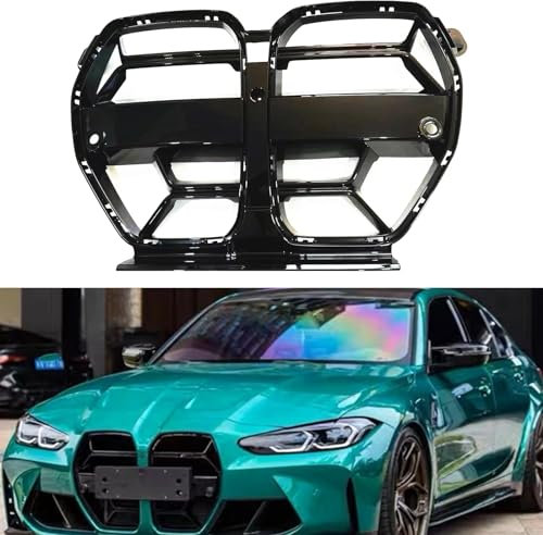 MYMOMS ABS Racing Grills Frontgrill Für BMW G80 M3 G82 G83 M4 2021 2022 2023 2024 Oberen Stoßstange Haube Mesh