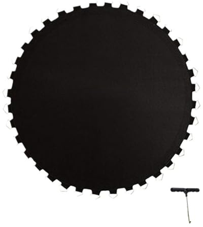 Generisch Trampolin Sprungpolster Hochelastische Runde Sprungmatten für 6ft 8ft 10ft 12ft 13ft Trampolin Sprungtuch Ersatz Sprungtuch Garten Sprungmatte(12ft 366cm 80 Rings)