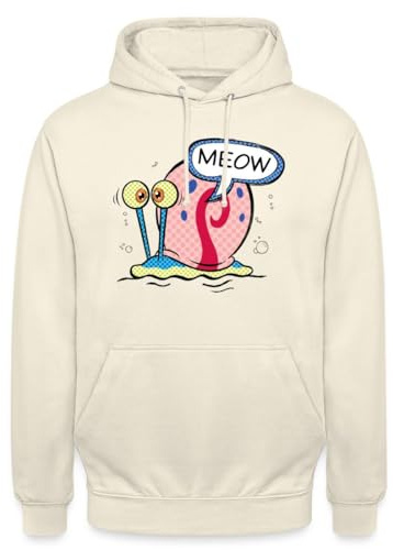 Spreadshirt Spongebob Schwammkopf Gary Die Schnecke Unisex Hoodie