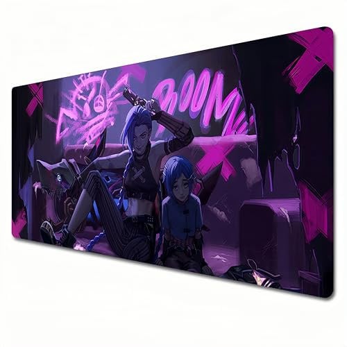 LZYMX Tapis de souris de jeu violet, XXL, 900 x 400 mm, imperméable, antidérapant, tapis de bureau