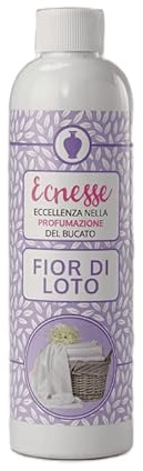 ECNESSE liquido profuma biancheria | Il tuo bucato merita il meglio | FIOR DI LOTO alle note di Fiori di Pesco e il Mughetto | 250 ML