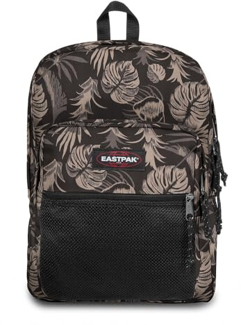 Eastpak Pinnacle Rucksack 38L (42 x 32 x 25,5 cm), Extra großer Schul- & Freizeitrucksack, robuster Multi-Fach Rucksack mit Organizer und gepolsterten Trägern - BRIZE BLACK GREY