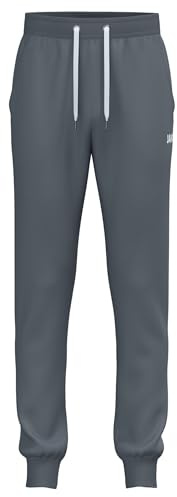 JAKO One Cotton Jogginghose Herren & Damen mit Bündchen – Bequeme Trainingshose lang aus Baumwolle mit Kordelzug und Taschen, atmungsaktive Baumwolle