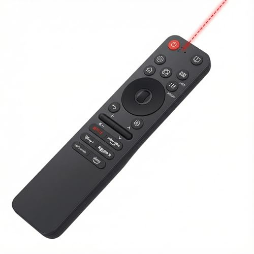 AI Magic-Fernbedienung für LG Smart TV, Ersatzsteuerung für LG 2019–2025-Modelle, einschließlich OLED, QNED, UHD, LED, LCD, 4K, 8K, für AN-MR25GA/MR24GA/MR23GA/MR22GA/MR21GA/MR20GA/MR19BA(Infrarot)