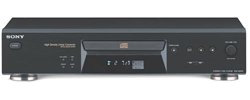 Sony CDP-XE270B - Lettore CD, colore: Nero