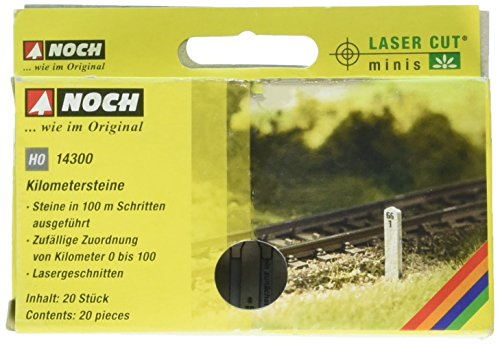 14300 Kilometersteine (20 Stück)