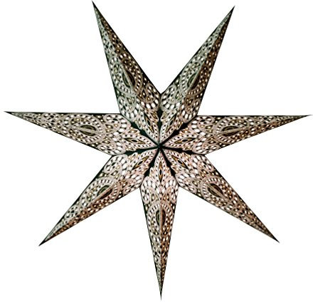 Original Starlightz Stern aus edlem Papier in Farbe kashmir black